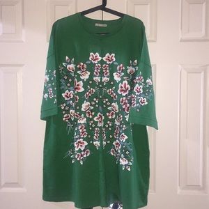 Zara Trafaluc lightweight fleece dress